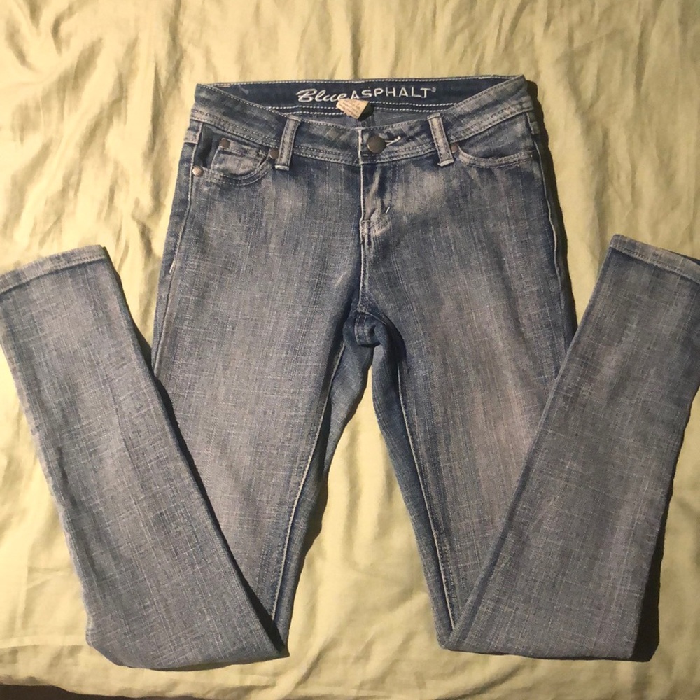 Blue Asphalt light blue skinny Jeans